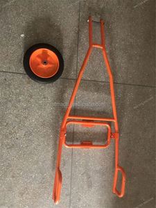 Taladro de tierra portátil de gasolina de 2 tiempos con carro, máquina perforadora de suelo en espiral para plantar árboles, barrena eléctrica para tierra - Product Image 3