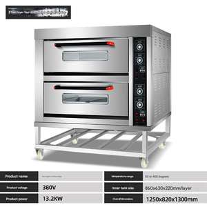 Nouveau <span class=keywords><strong>four</strong></span> <span class=keywords><strong>à</strong></span> sole électrique industriel commercial pour la cuisson et la préparation <span class=keywords><strong>de</strong></span> pizzas avec contrôle numérique et design portable - Product Image 3