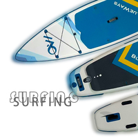 Nouveau 2026 Planche de paddle gonflable tout usage pour enfants (SUP) 11 pieds 335 cm en PVC avec kit de réparation de pompe pour lacs et rivières