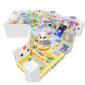 Arcobaleno parco giochi al coperto attrezzature da gioco per bambini città grande parco giochi per il piccolo centro commerciale Guangzhou - Product Image 5