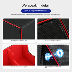 กล่องใส่การ์ดเกม 3 แถว ขนาดใหญ่ ผลิตจากหนัง PU สำหรับการ์ด MTGed ขายส่งจากโรงงาน QY in Stock - Product Image 6