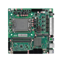 Carte mère micro ITX Intel Q670 pour pare-feu NAS, LGA1700, 4 ports LAN 2.5G, 8 ports SATA, 1 port PCIe 4x, 8 baies, DDR5, compatible 12e, 13e et 14e génération