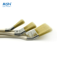 MSN 1360 pinceaux muraux manche en bois pour radiateur avec filament synthétique