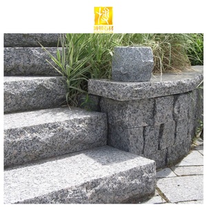 BOTON STONE Vente en gros de dalles de sol en pierre naturelle modernes Escaliers en granit noir design - Product Image 5