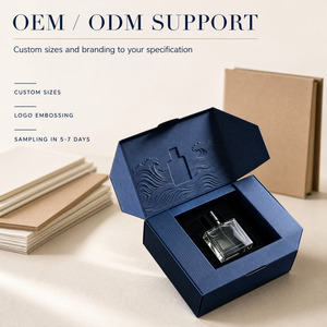 Caja de Perfume Personalizada con Tapa Abatible, Empaque de Cartón Rígido con Inserto de Espuma para Botellas de 50ml y 100ml, Impresa al por Mayor - Product Image 6
