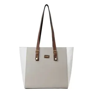 Bolso Tote para Mujer Fana Adelle, Gris M3716, Microfibra, Cuero Sintético, Uso Diario - Product Image 1