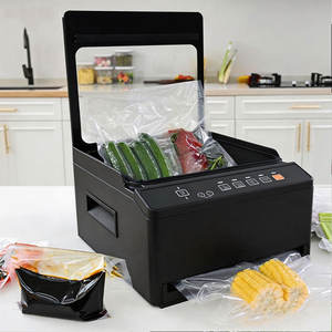 Máquina Selladora al Vacío de Doble Cámara de -98kPa para Alimentos Secos/Húmedos/Líquidos, Máquina de Envasado al Vacío Comercial para Uso Doméstico - Product Image 1