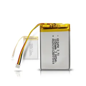 Lipo rechargeable 603450 3.7v 1050mAh certifié CB/CE de haute qualité pour caméra de sécurité