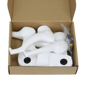 Modelo de perro mascota de plástico y goma ecológico, juguete de caniche de cuerpo completo para práctica de aseo y exhibición escolar de mascotas - Product Image 3