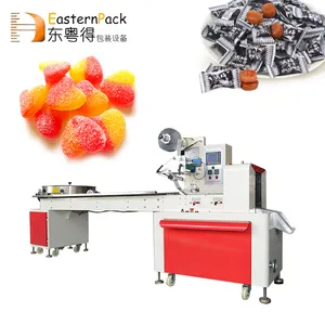 1 Kg Hard Candy Wood Auger Filler Powder Automatic Wrapping Bar Soap Packaging Seal Flow Packing Machine