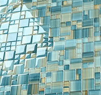Tuiles de mosaïque en verre cristal coloré pour piscine, cuisine, salle de bain, salon, hôtel, bassin à poissons, vert foncé, antidérapantes, modernes