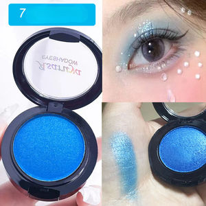 Paleta de sombras de ojos individuales de marca privada, pigmento prensado brillante, fórmula duradera en tonos oscuros, claros <span class=keywords><strong>y</strong></span> medio claros, color personalizado, a base de hierbas. - Product Image 2