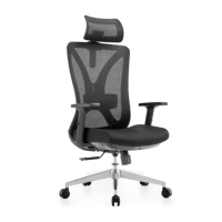 Nouveau design moderne de Guangdong chaise de bureau ergonomique en maille chaises à dossier haut pour le bureau chaises inclinables pivotantes bureau de réception