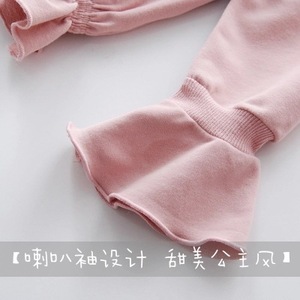 New Premium Kids Clothes Organic Cotton Long Sleeve T-Shirts of Girls From China Factory - Product Image 3