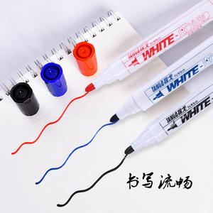 インクホワイトボードマーカー費用対効果の高い永久マーカーペンクラシックデザイン<span class=keywords><strong>3</strong></span>色バレットチップマルチカラーチョークボードペン - Product Image 5