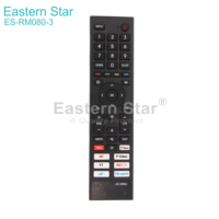 Control Remoto Universal de Alta Calidad para Smart TV ES-RM080-3, Precio de Fábrica, para HDTV