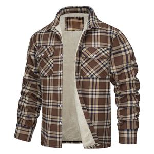 Veste <span class=keywords><strong>homme</strong></span> en cachemire 2023 manteau <span class=keywords><strong>homme</strong></span> ample à carreaux en cachemire veste rembourrée en coton - Product Image 1