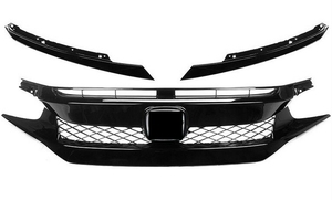 Pour Honda <span class=keywords><strong>Civic</strong></span> Type-R 10ème génération, <span class=keywords><strong>calandre</strong></span> avant - Product Image 2