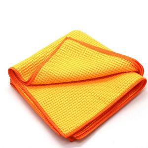 Paño de Limpieza para Cristales de Microfibra Premium, Anti-Rayaduras, Tipo Waffle, 40x40cm - Product Image 2
