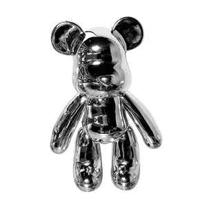 공장 판매 현대 만화 창 디스플레이 공예 대형 맞춤형 조각 폭력적인 곰 동상