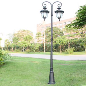 Lampioni Vintage di Alta Qualità e Buona Stabilità, Stile Europeo, Illuminazione Paesaggistica per <span class=keywords><strong>Giardino</strong></span>, Lampada <span class=keywords><strong>da</strong></span> Palo - Product Image 6