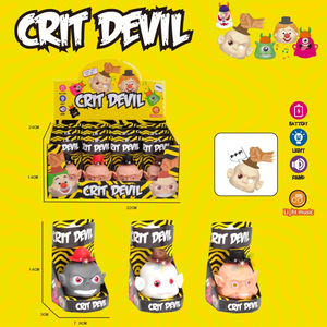 Jinying Nouveauté Jouet amusant Hit Me Skull avec lumière, son, <span class=keywords><strong>musique</strong></span>, blague, cadeau original pour enfants, fête, blague, divertissement - Product Image 2