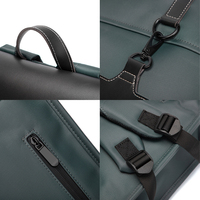Sac à dos professionnel antivol de haute qualité pour ordinateur portable 15,6 pouces, sac à dos scolaire minimaliste en Oxford, logo personnalisé, étiquetage privé