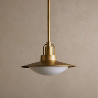 Luminaire suspendu en métal de style industriel nordique avec un éclairage intérieur blanc chaud et protecteur pour les yeux, couleur gris foncé/blanc