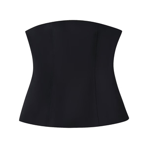 PB&ZA Donna 2026 Bluse Estive alla Moda Stile Avvolgente + Top Casual con Scollo Profondo e Sciarpa Set Due Pezzi Slim Tinta Unita Camicie Femminili Top Chic - Product Image 4