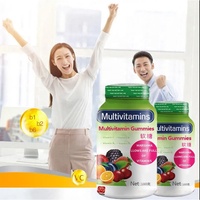 Usine de gros saveur mixte multivitamines bonbons gommeux vitamine B C D supplément pour adultes enfants vitamines aromatisées aux fruits