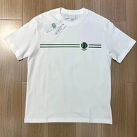 Camiseta de Hombre 2026, Talla Europea, Estilo Retro, Elástica, Suave y Cómoda, Cuello Redondo Clásico, Tejido de Algodón Premium