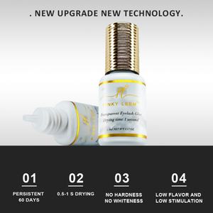 Pinky Leem Private Label Eyelashes <b>Glue</b> 6~8 Weeks Transparent <b>Glue</b> clear Low Humidity <b>Latex</b> Free Lash <b>Glue</b> - Product Image 4