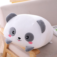 Vente en gros de jouets personnalisés en peluche de dessin animé mignon chat oreillers en peluche doux multicolores pour la décoration intérieure coussins de canapé enfants