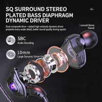 Earphone Gaming Berkabel 3.5mm Tipe-C USB Headset Berkabel dengan Mikrofon