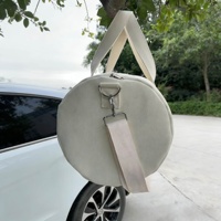 Sac de Sport en Toile Tendance Lilalila pour Femme Léger Portable Extérieur Voyage Fitness avec Fermeture Éclair