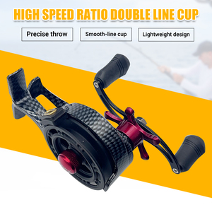 Carrete de Pesca con Eje Alto y Descenso Lento Micro-Magnético, Especial <span class=keywords><strong>para</strong></span> Cañas de Pesca en Hielo y Balsas - Product Image 2