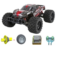 Voiture RC HOSHI N518 100 km/h Brushless 1/8ème Échelle RTR Haute Vitesse 4x4 Monster Truck 2 Batteries Version Métal