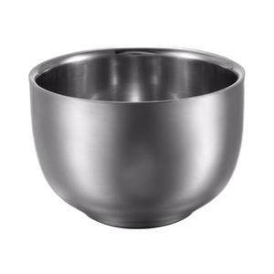 Tazón de Afeitar Personalizable de Acero Inoxidable para Crema y Espuma de Afeitar para Barberías - Product Image 4