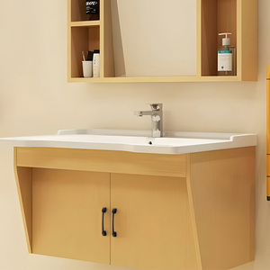 Wall Mounted Mirror Cabinet Disabled <strong>Ada</strong> Approved Wheelchair Design <strong>Bathroom</strong> <strong>Vanity</strong> and Sink for Nursing Homes Projects - Product Image 4