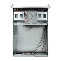2U Server Case 600mm Depth Full-height Card Multiple Drive Bays Redundant Dual Power Supply E-ATX ITX Motherboard Compatibility