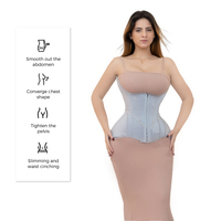 Gran oferta, moldeadores de talla grande para mujer, faja de cintura, entrenador de cintura, ropa moldeadora, cinturón de Control de barriga de alta compresión