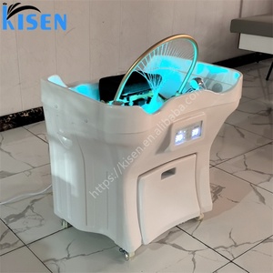 Lavabo Portátil Kisen de ABS para Salón de Belleza con 2 Tanques, Sin Necesidad de Plomería, para Uso en Camillas de Estética - Product Image 3