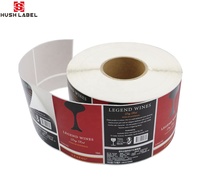 Etiquetas Autoadhesivas de Papel Impermeable Personalizadas OEM para Whisky, Vodka, Brandy, Jugo, Embalaje de Bebidas