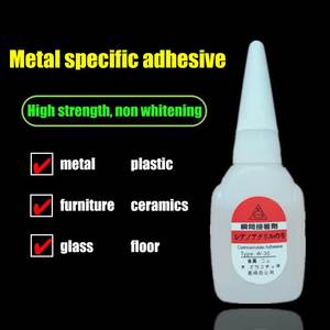Super colle Métal plastique PVC bas blanc colle à séchage rapide Colle forte Cyanoacrylate <span class=keywords><strong>ester</strong></span> éthylique - Product Image 5