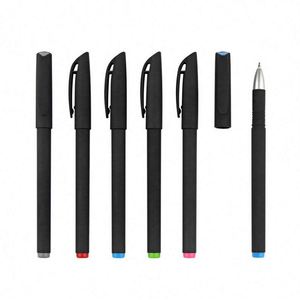 0.5mm Advertising Promotional Gift Custom Logo Plastic Gel Ink <b>Pen</b> Wholesale with Grip - Product Image 1