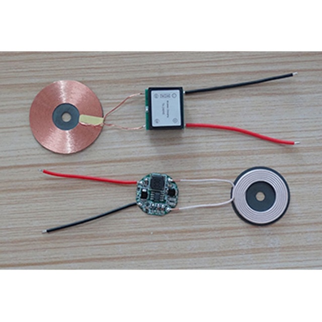 Taidacent DC 24V Transmitter Induction Coils Wireless Charger for Lamps Large Current 5V 2A Wireless Charging Charger Module