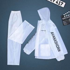 New <strong>Waterproof</strong> Suit Raincoat, Suitable for Electric Vehicles, Motorcycles, Thickened PVC <strong>Waterproof</strong> <strong>Set</strong> - Product Image 5