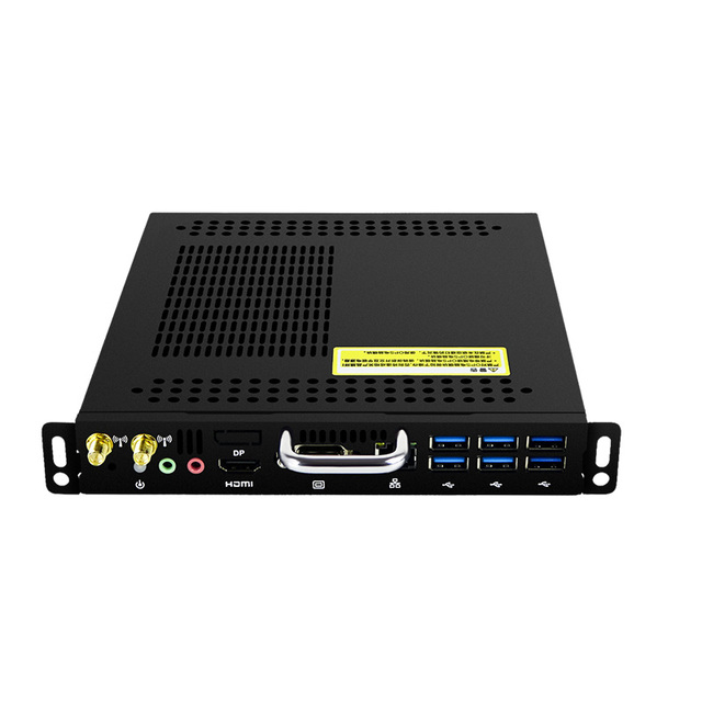 Intel Core I7 7700HQ Processor 4K HD VGA Embedded OPS Mini PC Computer Industrial PC