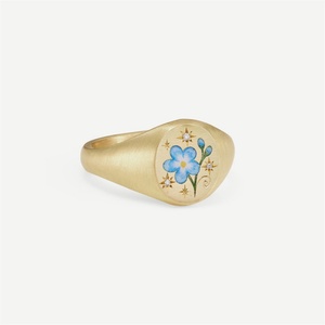 Joyería Personalizada Chapada en Oro, Joyería Colorida para Mujer, Conjuntos de Joyería con Dijes de Flores de Acero Inoxidable - Product Image 6