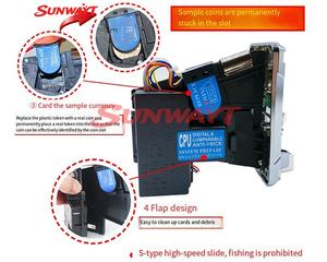 Aceptador de Monedas JY-133A LED con Luz, Aceptador de Monedas Comparativo para Máquinas de Juego, Accesorios para Máquinas de Juego - Product Image 6